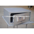 Time lock hotel safe box with LED display